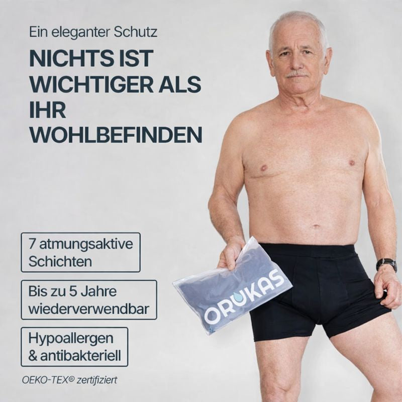Boxershorts mit Ultra-starkem Auslaufschutz