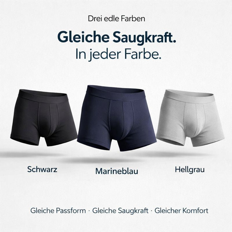 Boxershorts mit Ultra-starkem Auslaufschutz