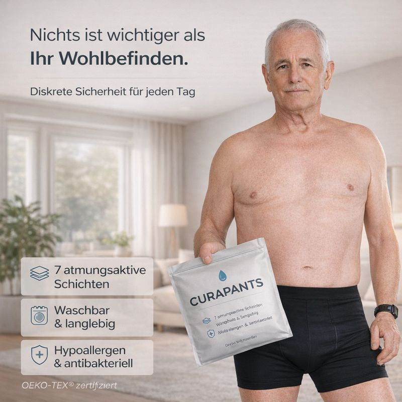 Boxershorts mit Ultra-starkem Auslaufschutz