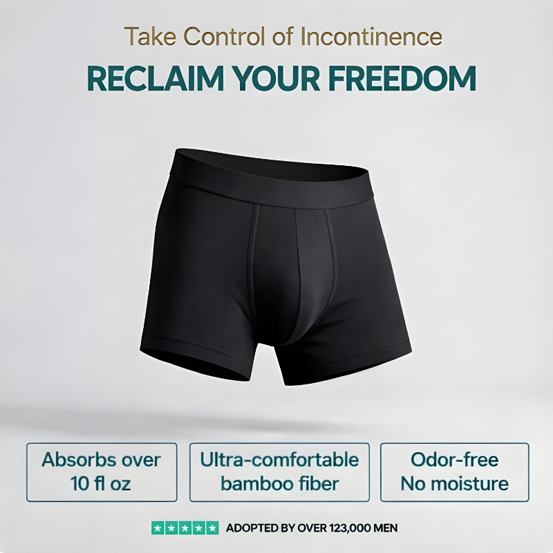 Boxershorts mit Ultra-starkem Auslaufschutz