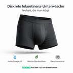 Boxershorts mit Ultra-starkem Auslaufschutz